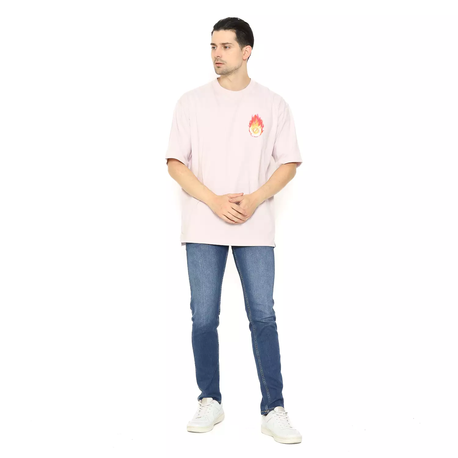 Dragon Kaos Lengan Pendek Pria Sphere Oversize Men Tee Planet Surf