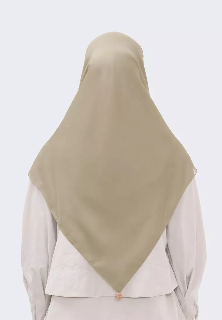 Ria Miranda Khaki Rarina Scarf