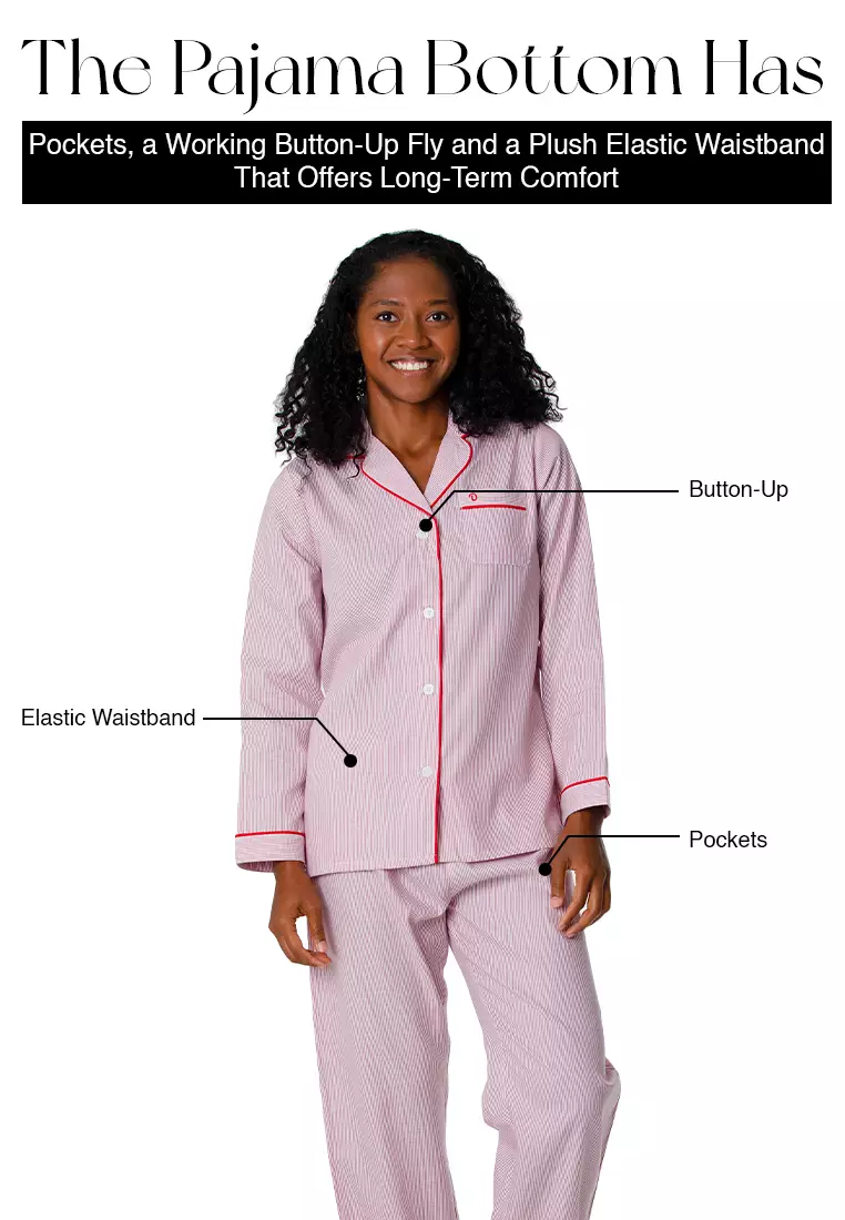 Button up womens pajamas best sale