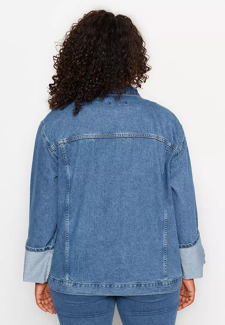 Blue denim jackets for best sale womens online