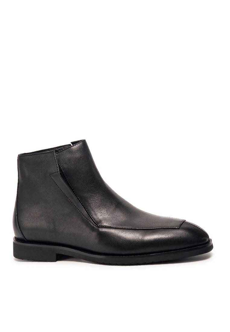 VANSA Top Layer Cowhide Martin Boots VSM-B01-038