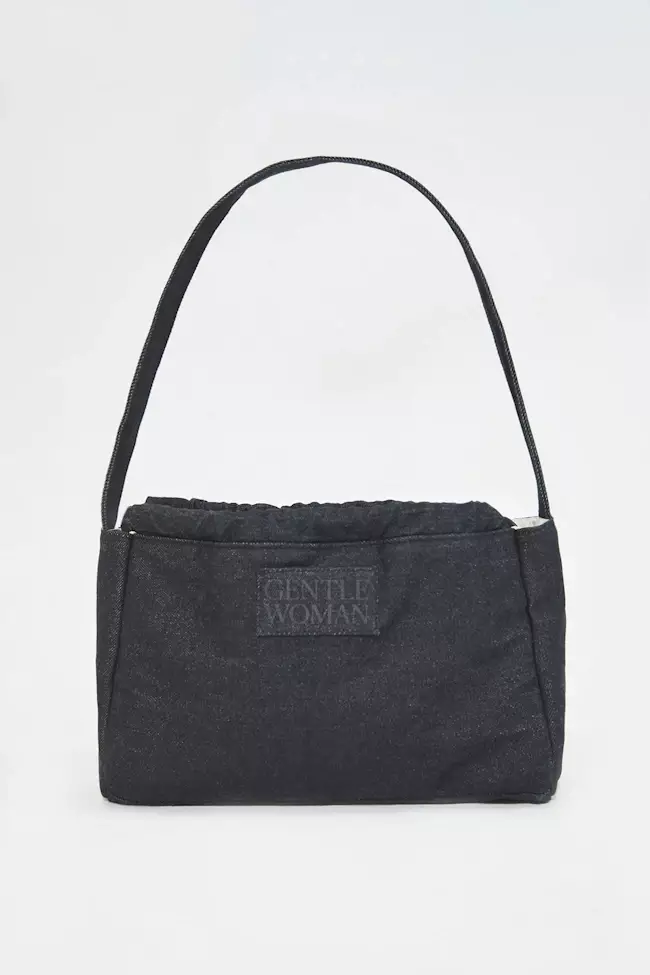 GW Denim Dumpling Bag - Paris Midnight