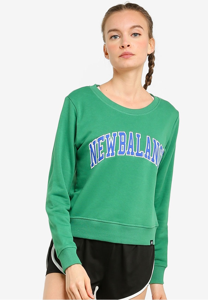 Buy New Balance NB Athletics Varsity Crew Sweatshirt ...