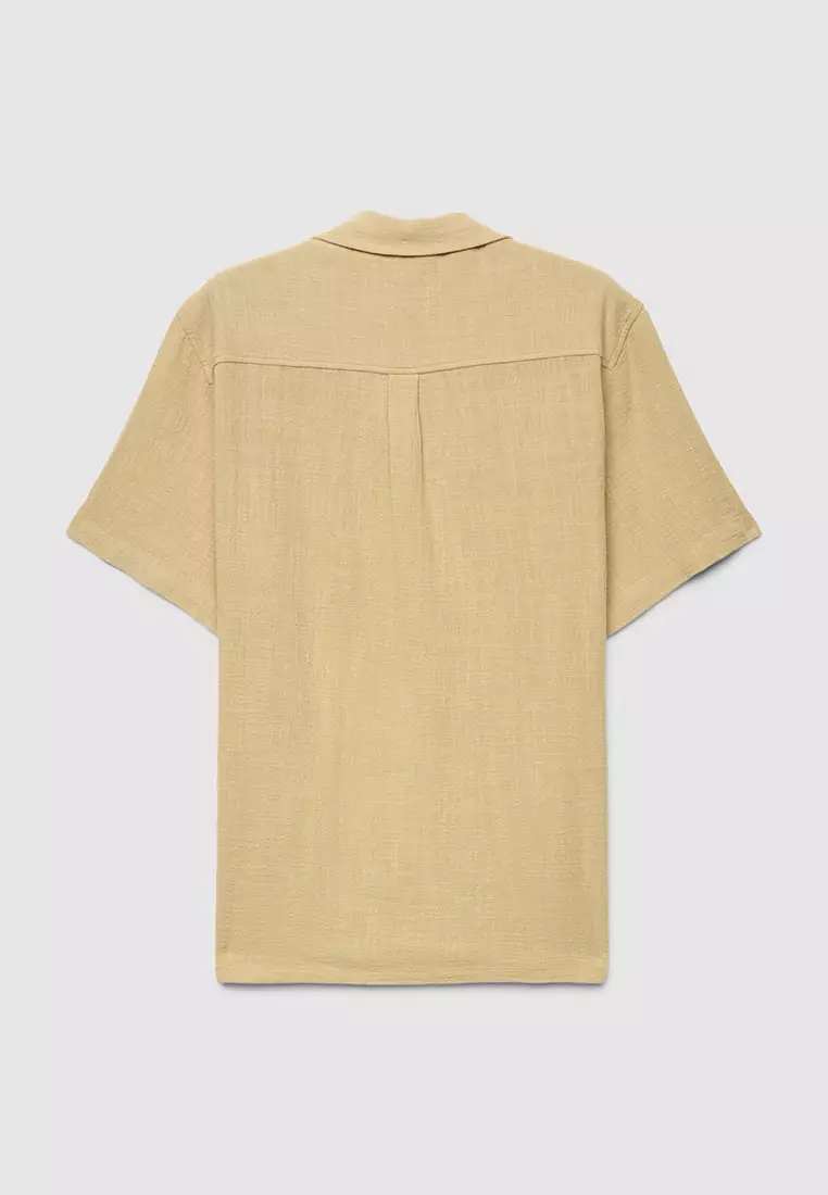 Men's Plain Bowling Shirt