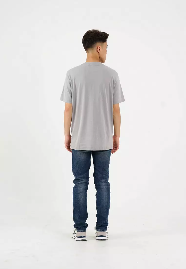 Greenlight Men's T-Shirt Short Sleeve Cotton Logo Script OL-C271223