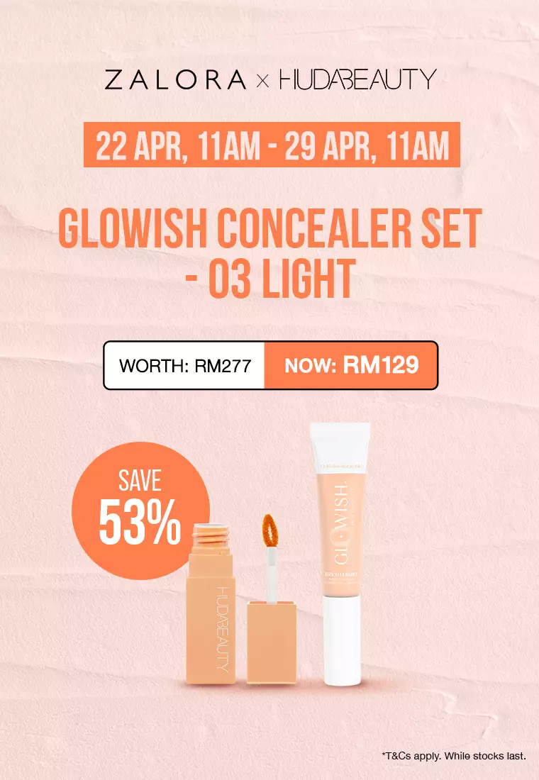 Buy Huda Beauty [Exclusive Set] Huda Beauty GloWish Bright Light ...