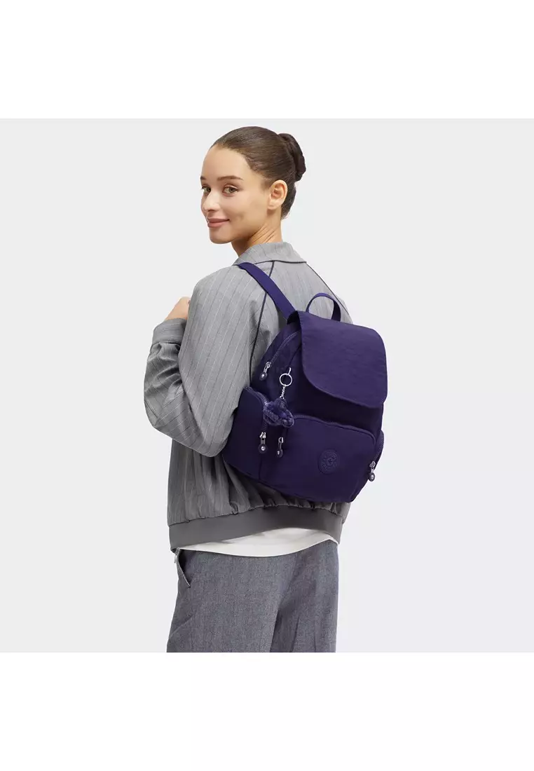 Kipling City Zip S Backpacks Moonlit Blue