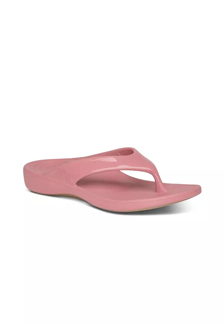 Buy Aetrex Aetrex Women Maui Orthotic Flips Rose 2025 Online