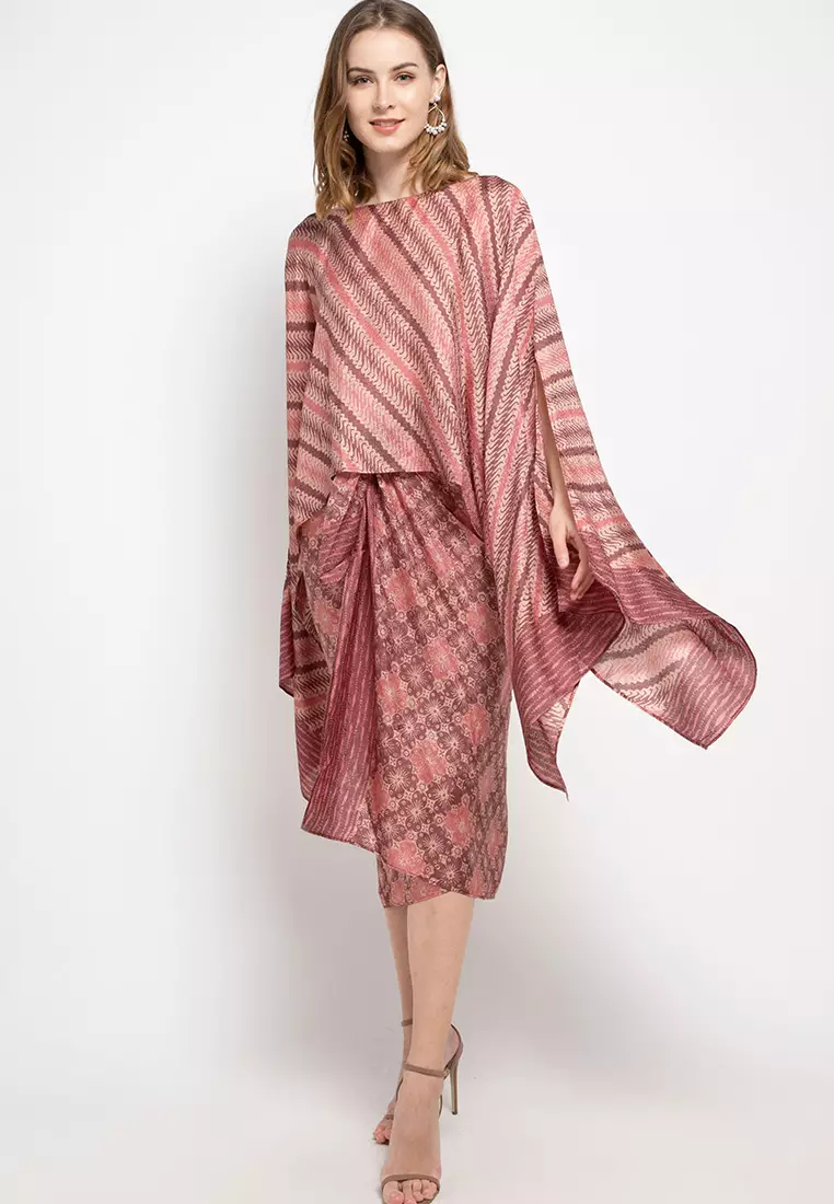 Batik set Zemira PI - Setelan Batik Viscose - Set Pesta - kaftan set