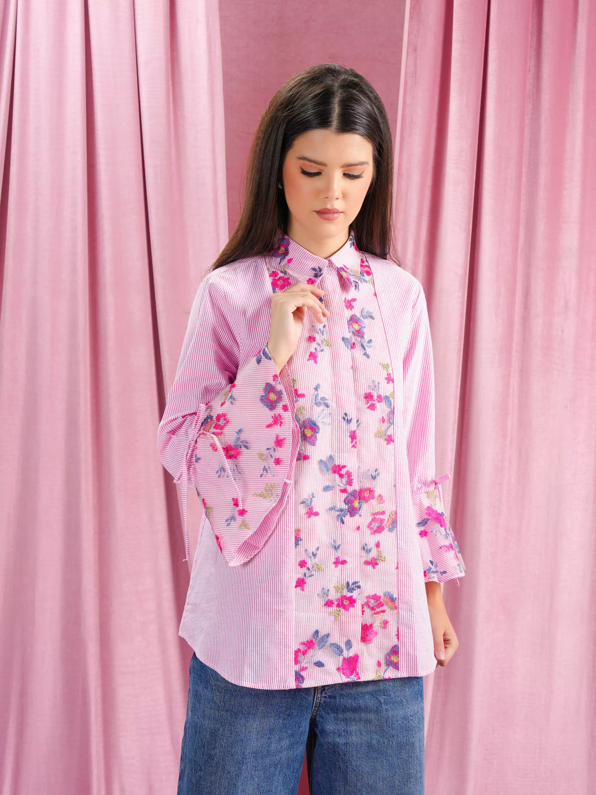 Aleza - Alaya Shirt Light Pink