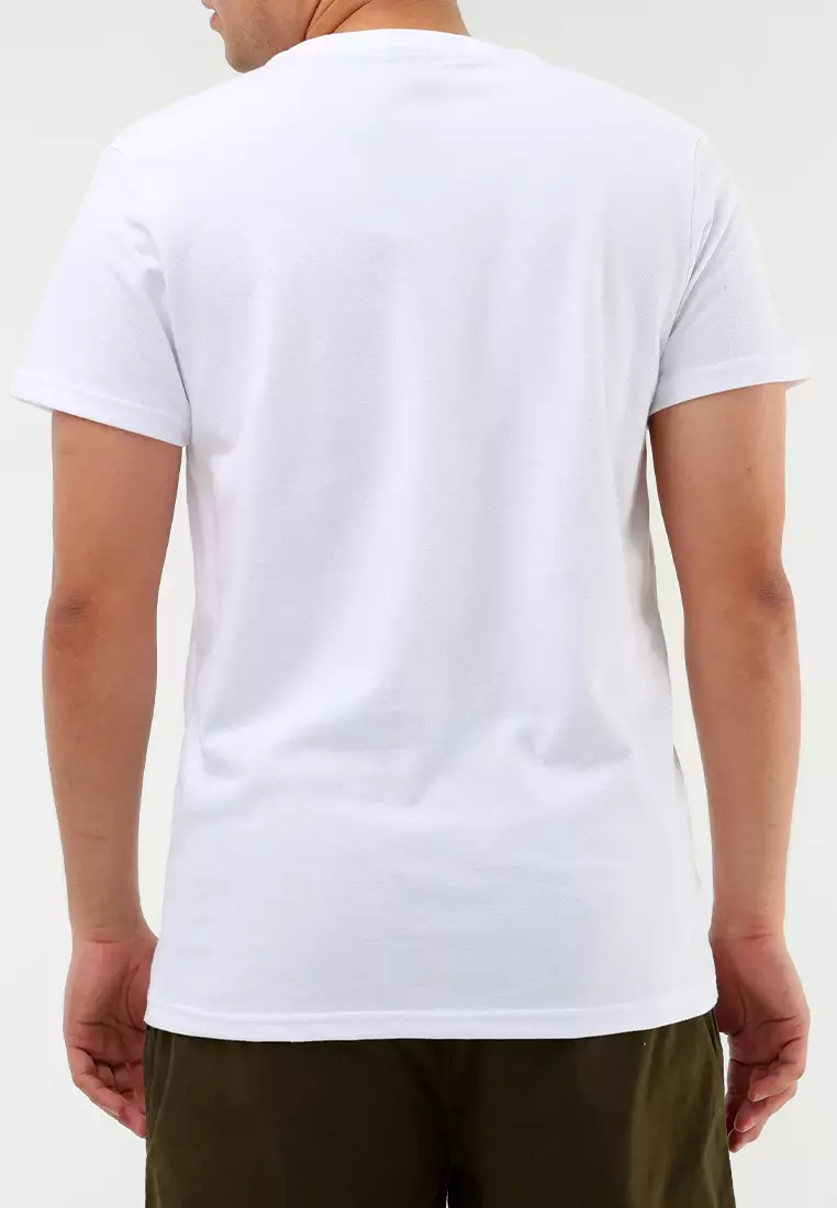 Round Neck Pique Short Sleeve