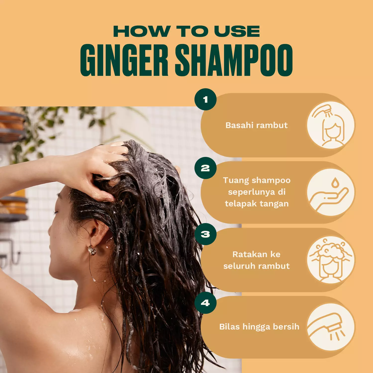 Ginger Anti Dandruff Shampoo 400ml