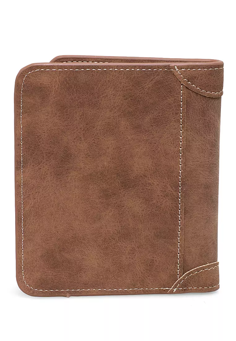 Berkly Wallet Pria Model Vertical Many Slot Material Leather Nubuck ORIGINAL