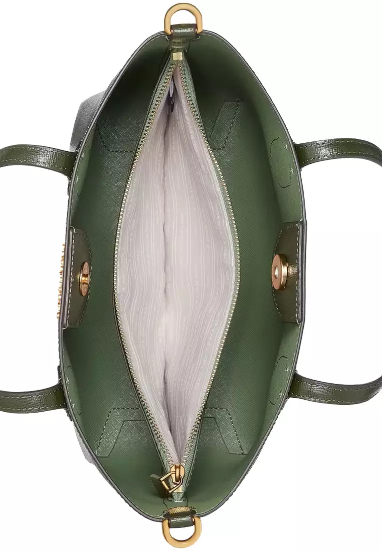 Bleecker Medium Crossbody Tote Bag In Bonsai Tree KC925