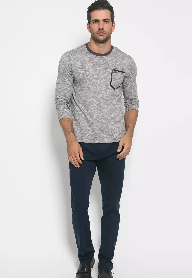 Johnwin - Kaos - Lengan - panjang - ATS.623.M261.01.CLS