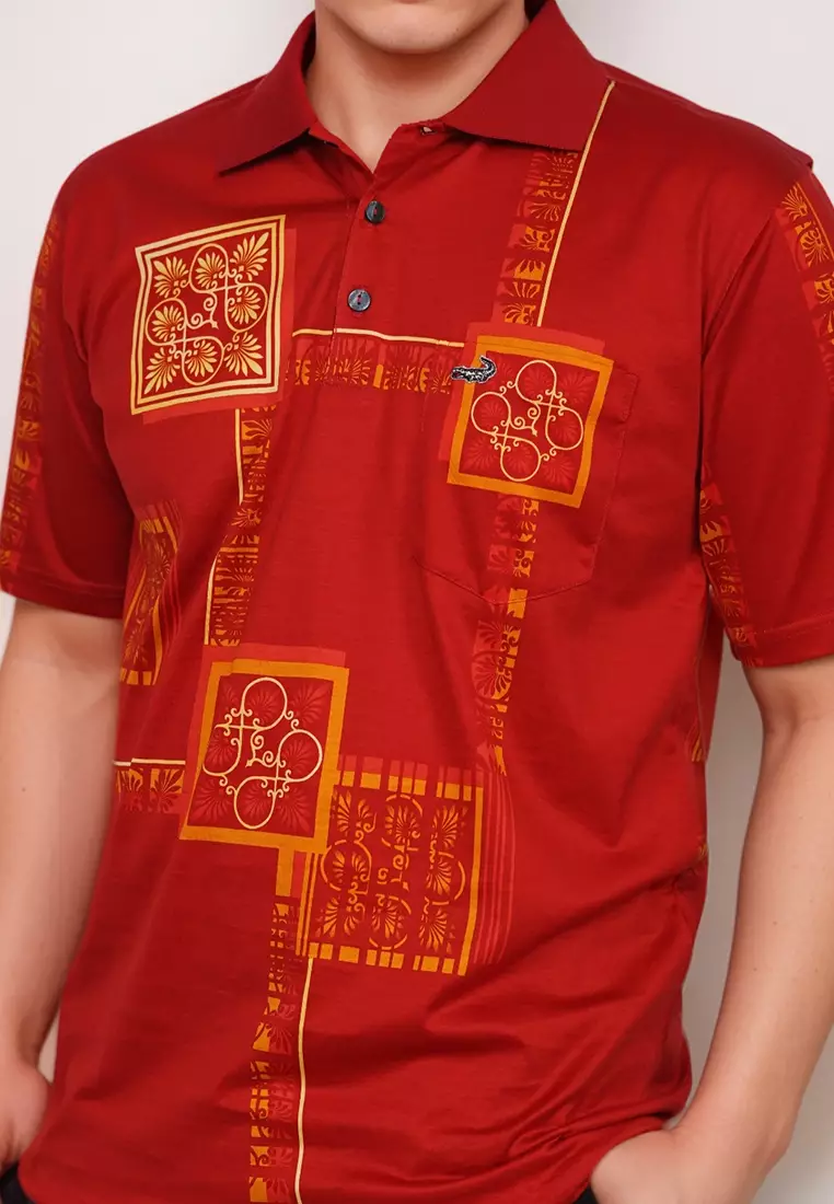 Crocodile DIAMOND 1853 | Kaos Kerah Premium Pria Polo Shirt | Relax fit