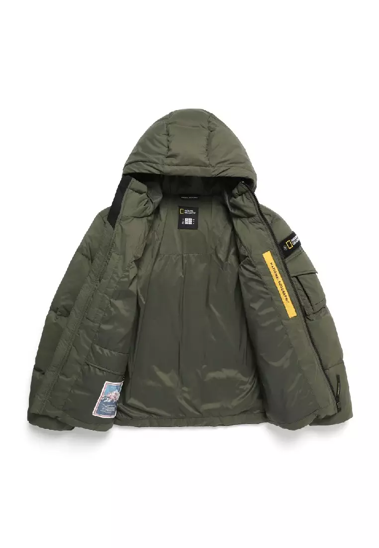 Unisex GOLDEN MOLE Hooded Down Jacket