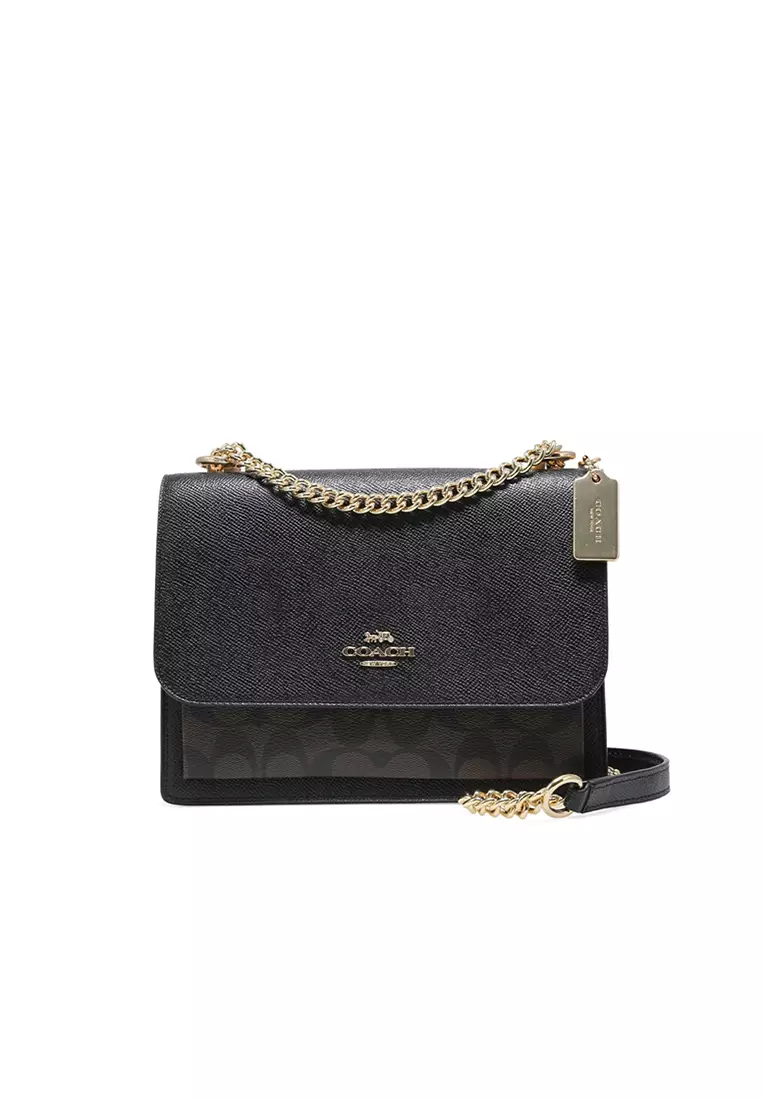 Coach sling bag size sale
