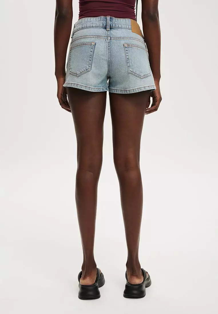 Micro Low Denim Short