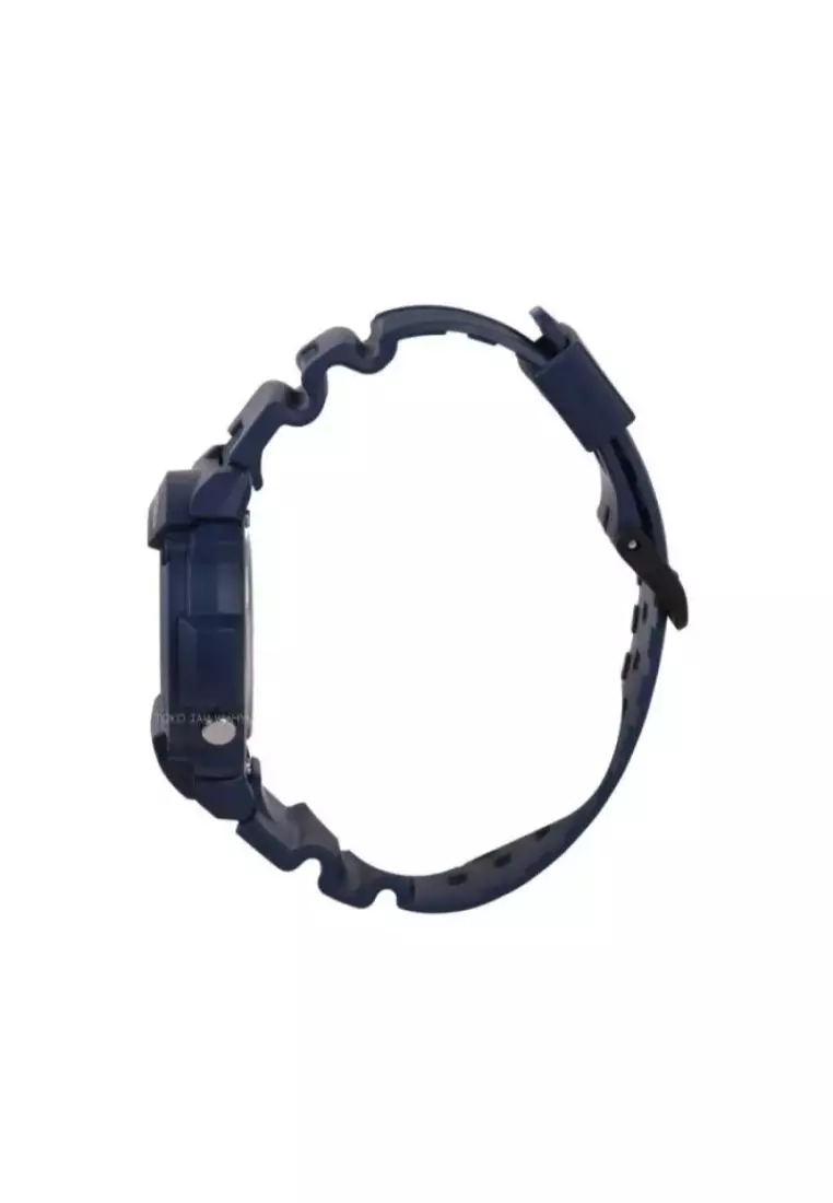 Casio Collection W-219H-2AVEF: Orologio Uomo Trendy Blu Al Quarzo, Cassa In Resina - 3
