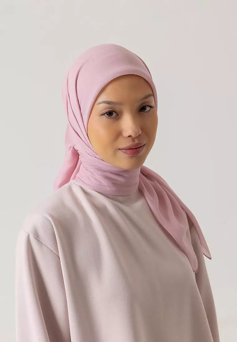 Ria Miranda Powder Pink Rarina Scarf