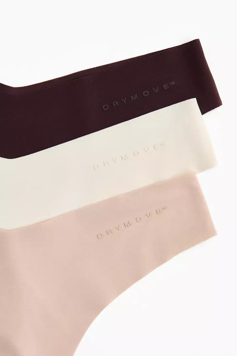 3-pack sports thong briefs with DryMove™