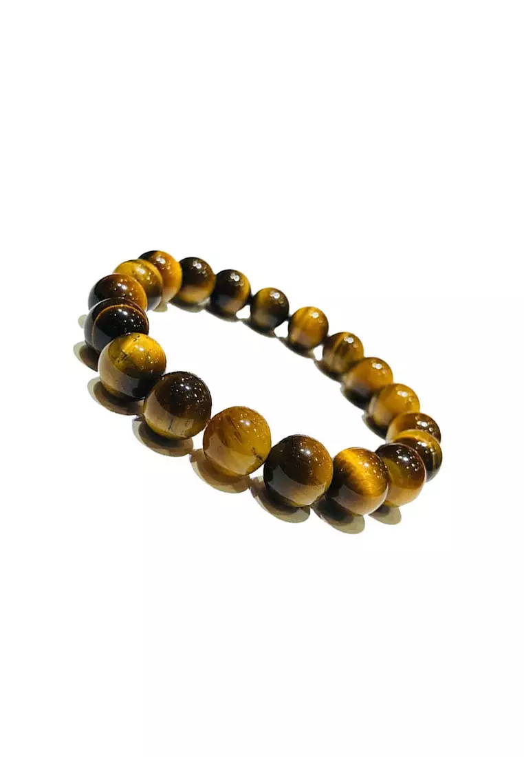 LITZ 虎眼石手鍊 AB004-TE6MM