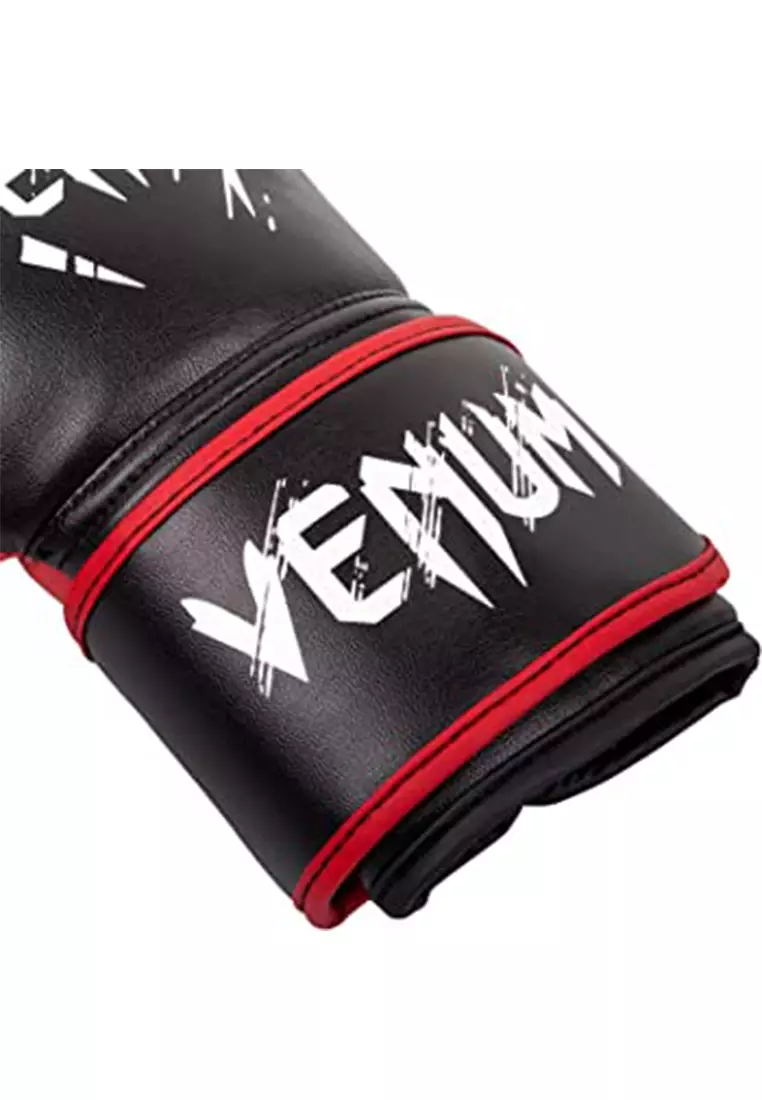 Venum - Contender 兒童拳擊手套 - 黑色/紅色