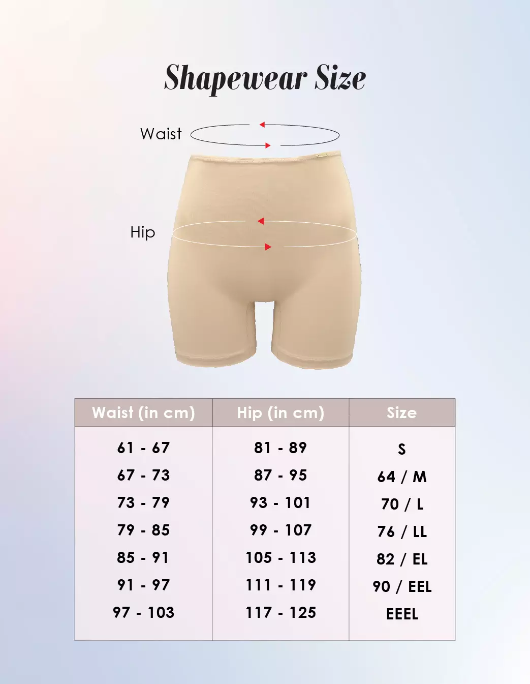 Wacoal Shapepants ISP 510 (Semi Korset)