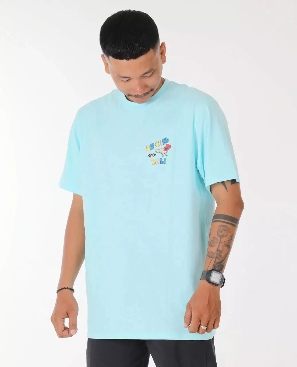Rip Curl Men Bali Putu Surya Culture Tee - Atomizer Blue