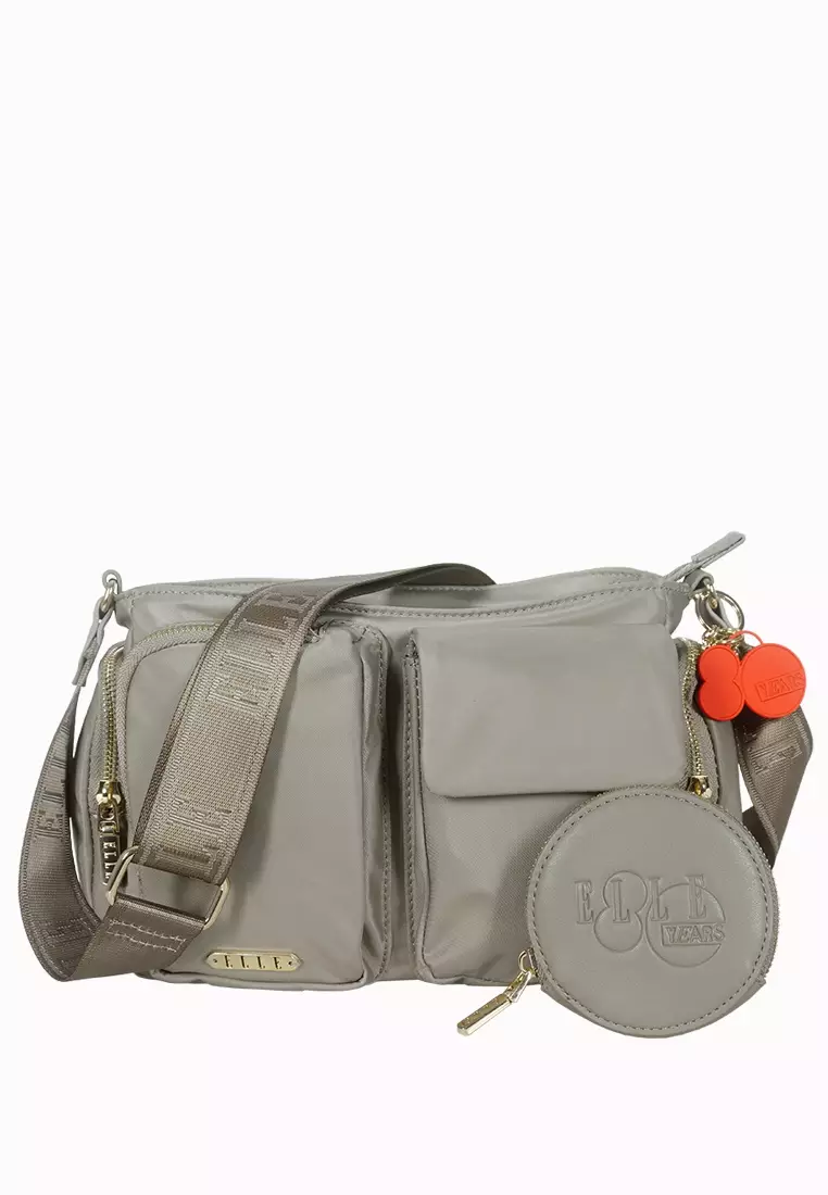 Elle Sling Bag B01-EL-3381 Creamy Mushroom