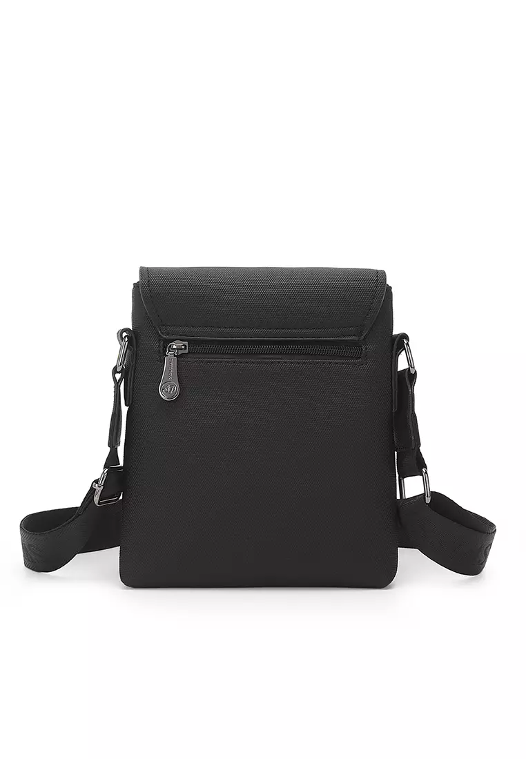 Men's Sling Bag / Crossbody Bag - Black
