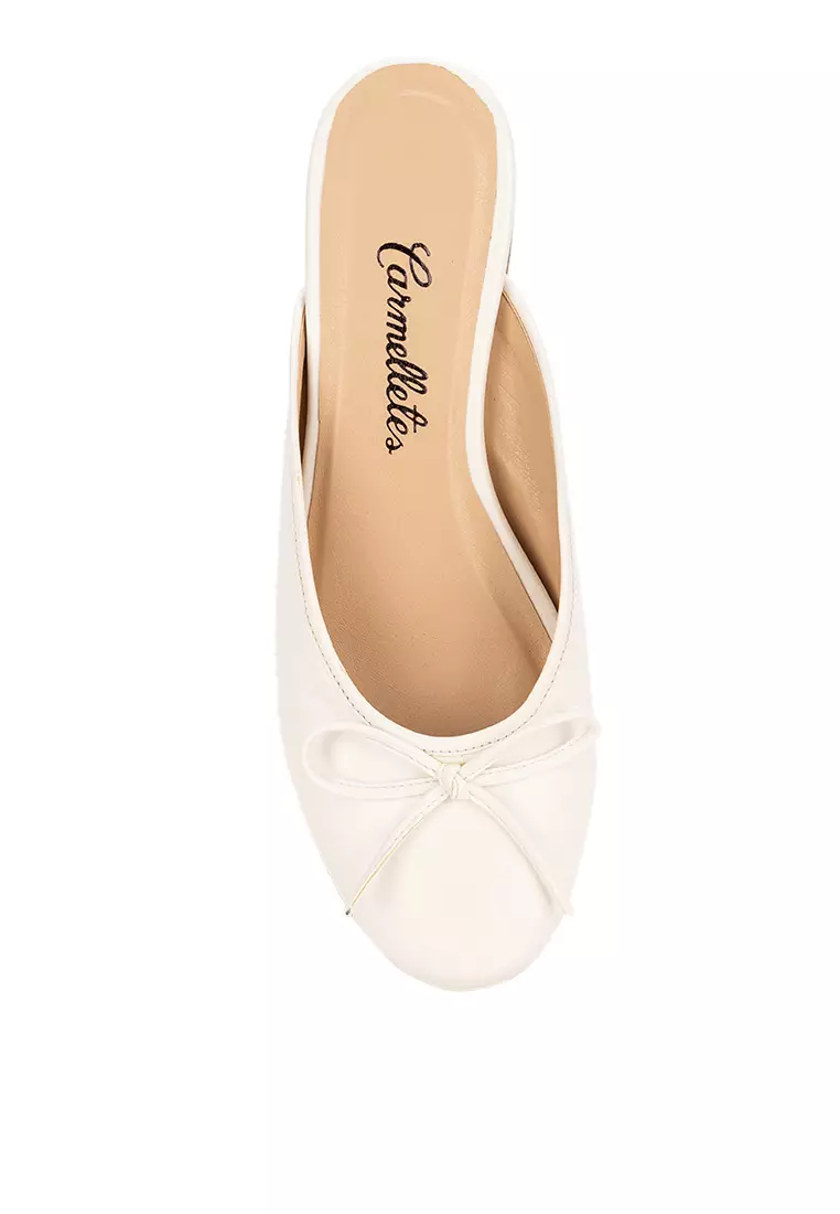 Round Toe Flat Mules