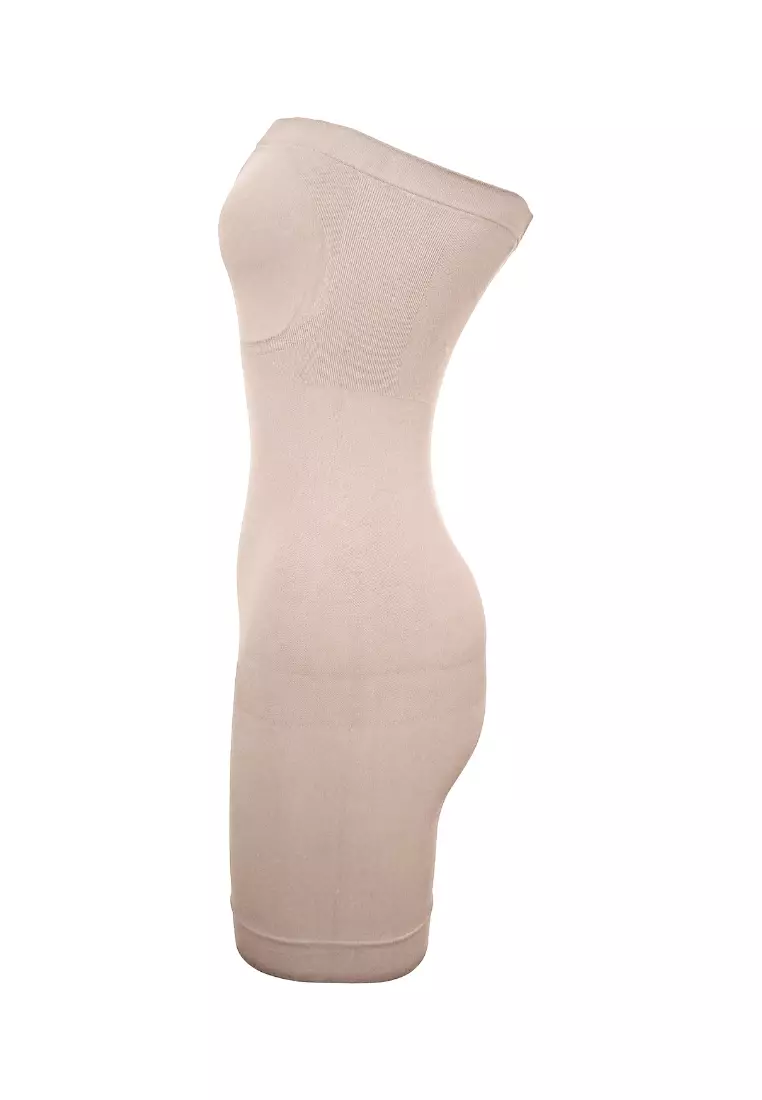 Strapless Sculpting Bodysuit Seamless Shapewear for Women 