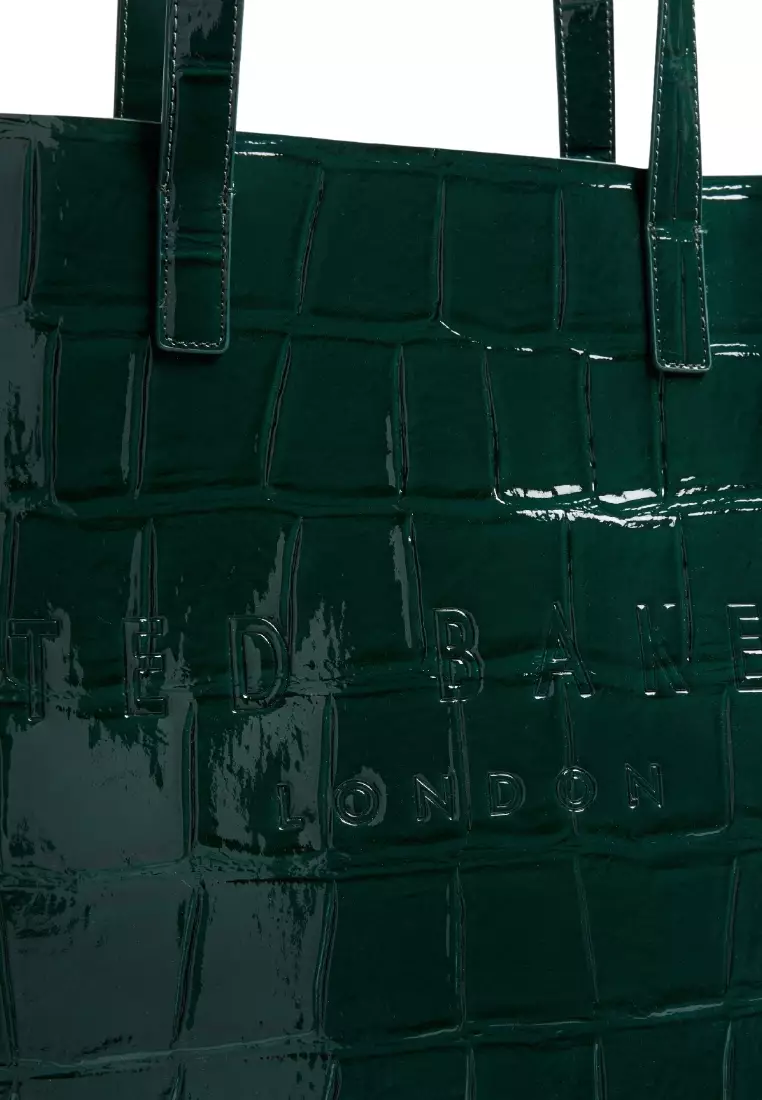 Buy TED BAKER Croc Effect Large Icon Bag 2025 Online | ZALORA
