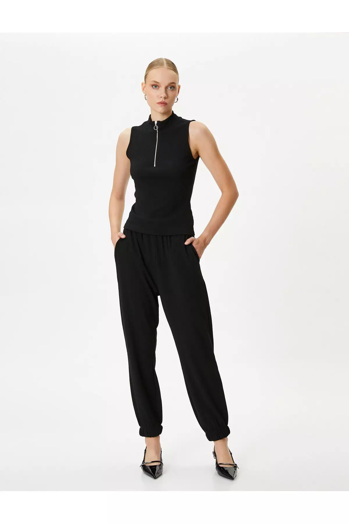 koton - wrap pants - sabot