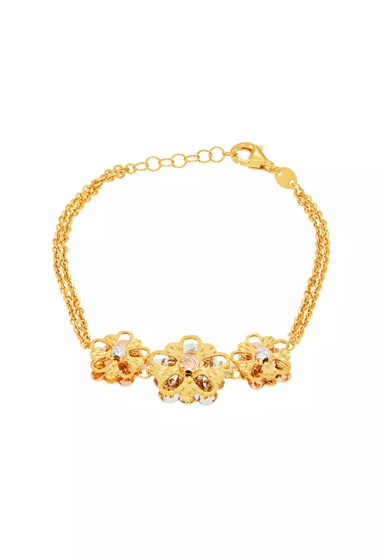 Girls rose gold bracelet store