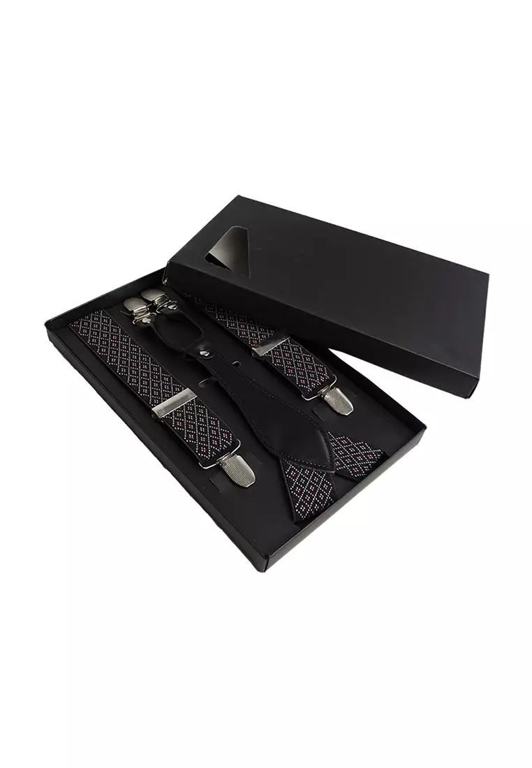 Houseofcuff Suspender Tali Jojon Karet ikat pinggang pria dewasa besar A10