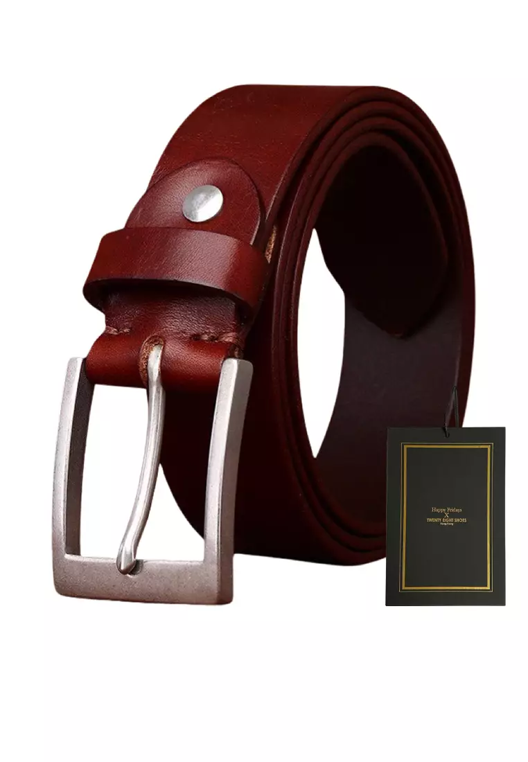 Vintage Full Grain Leather Belt CP613