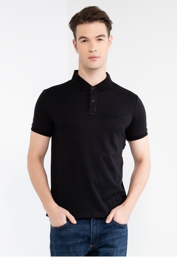 Calvin Klein black Polo Shirt - Calvin Klein Jeans C43B2AA513EAAFGS_1