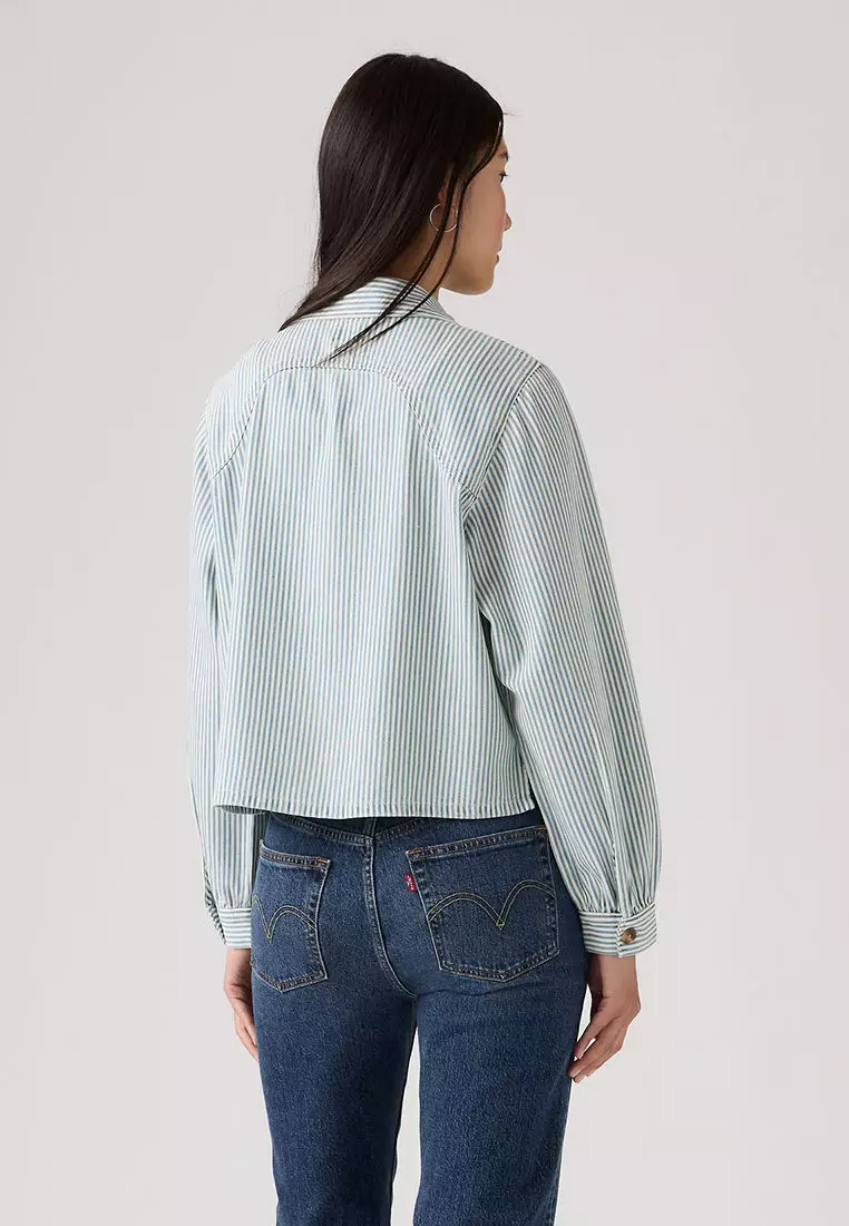 Levi's® Women's Tini Long-Sleeve Utility Shirt (005EV-0006)