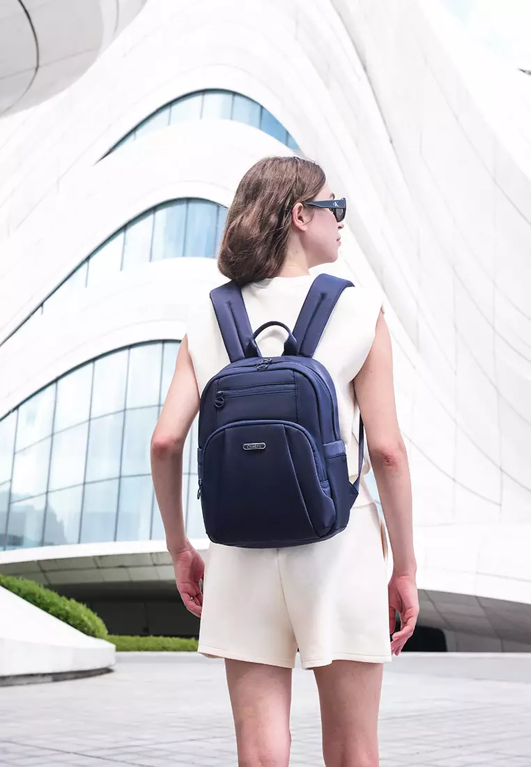 Small Student Bag Nylon Water Resistant 10L With Laptop Compartment Backpack For Women