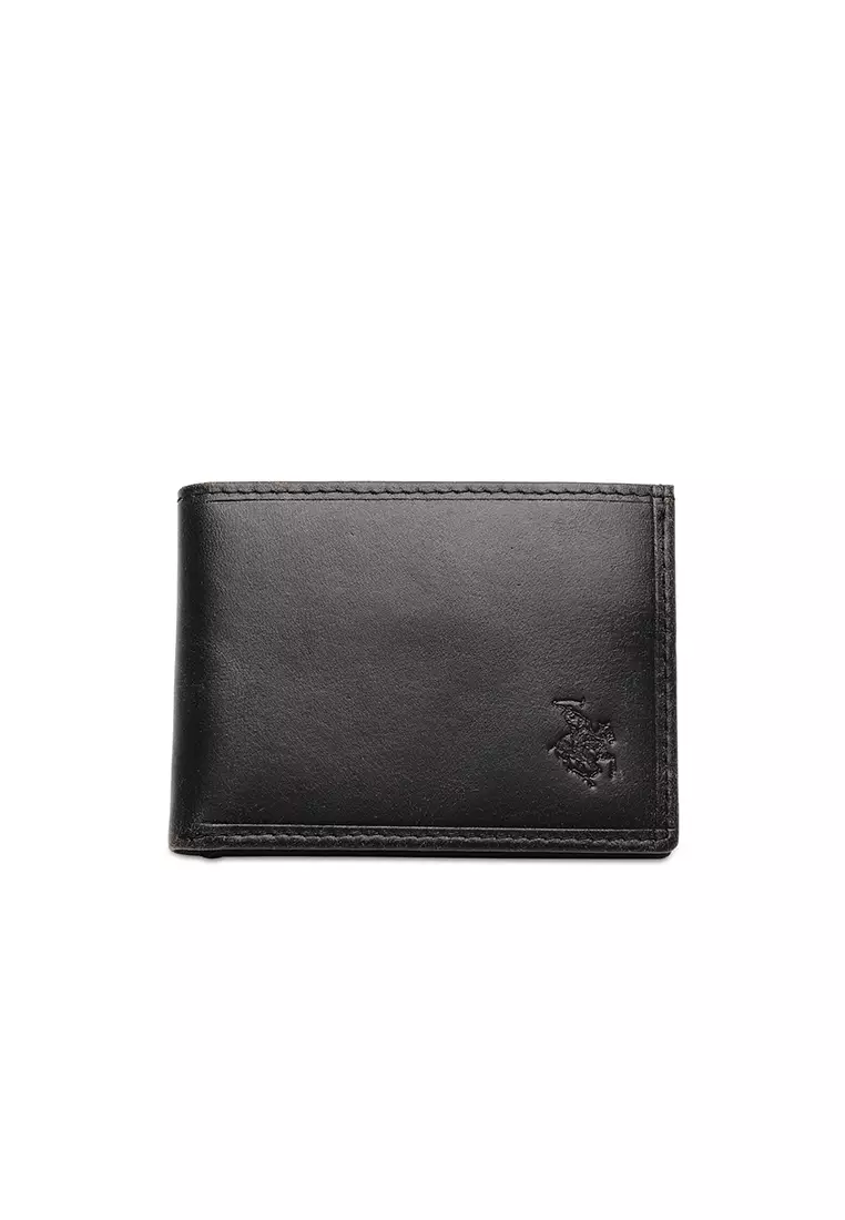 Gift Set - Leather RFID Wallet + 35mm Automatic Buckle Belt - Black