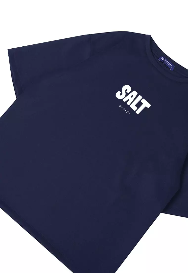 MTU40 kaos couple keren oversize scuba "salt-honey" navy