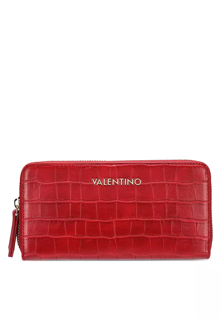 Mario Valentino Satai Zip Around Wallet ZALORA