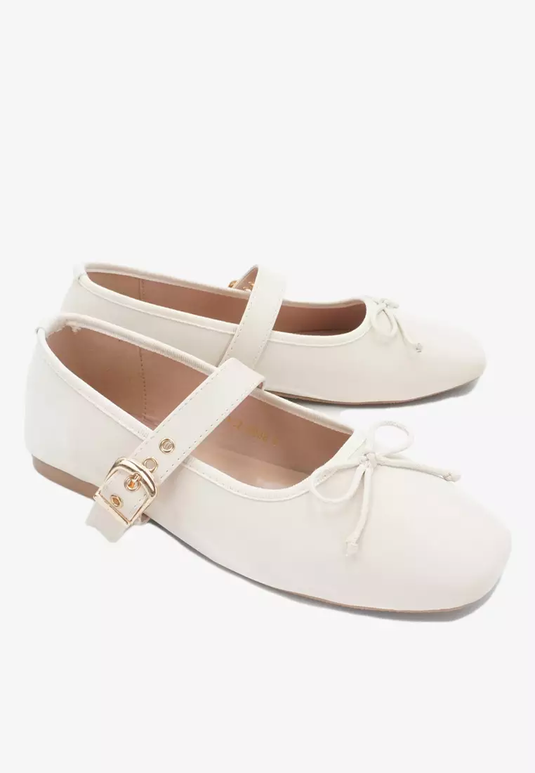 Dr. Cardin Women Luxe Mary Jane Flats L-RAU2-9008