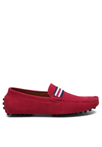 Twenty Eight Shoes red Suede Loafers & Boat Shoes YY9869 F27FBSH16A0236GS_1