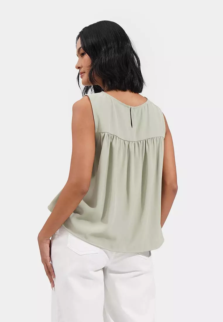 High Low Sleeveless Top