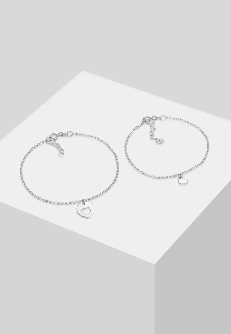 Hearts Bracelet Set