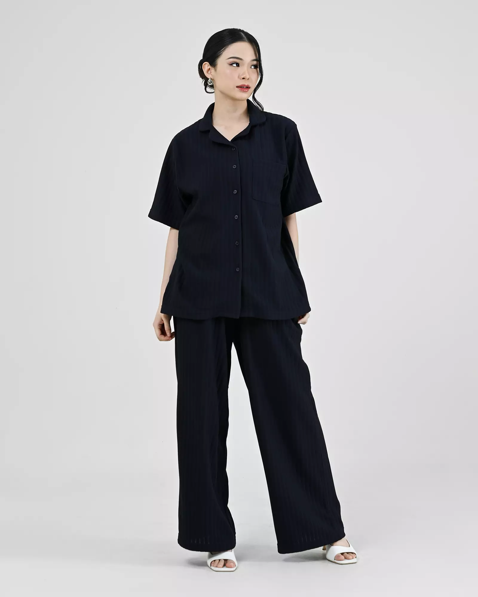 Geulis.id DITA PAJAMAS - Navy